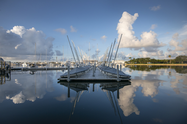 Boats at USF St. Petersburg campus